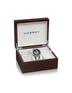 Reloj Viceroy 45113‑57 Hombre Automático Esfera Azul | Caja Acero 42 mm 2