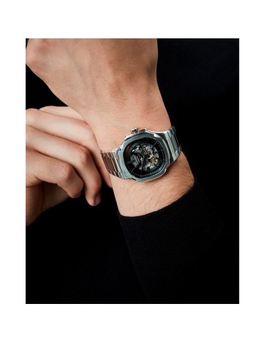 Reloj Viceroy 45113‑57 Hombre Automático Esfera Azul | Caja Acero 42 mm
