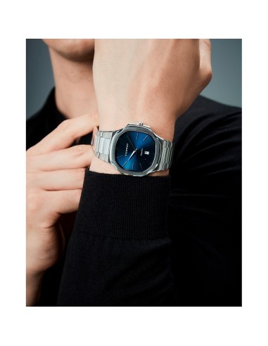Reloj Viceroy 45111‑37 – Hombre acero 41 mm esfera azul colección Laura Escanes