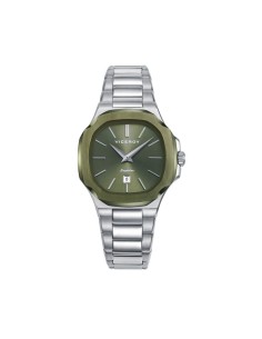 Reloj Viceroy 45110‑67 Mujer Acero Esfera Verde | Caja 32 mm y Cristal Zafiro