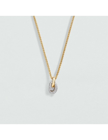 Collar corto LOULOU Cristal Dorado – Agatha Paris