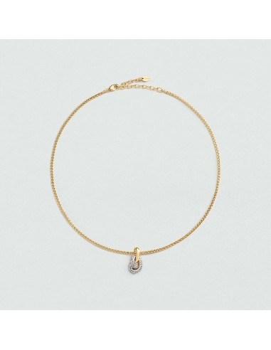 Collar corto LOULOU Cristal Dorado – Agatha Paris