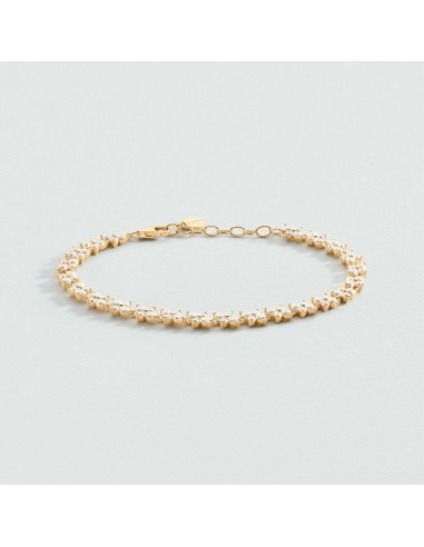 Pulsera cadena BELOVED Cristal Dorado – Agatha Paris