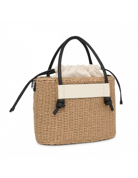 Capazo Mediano Negro TOUS Scoubidou – Bolso Amplio y Elegante para Mujer