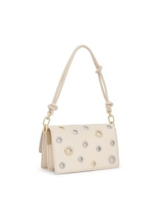 Bandolera pequeña beige Audree Eyelets de TOUS 2