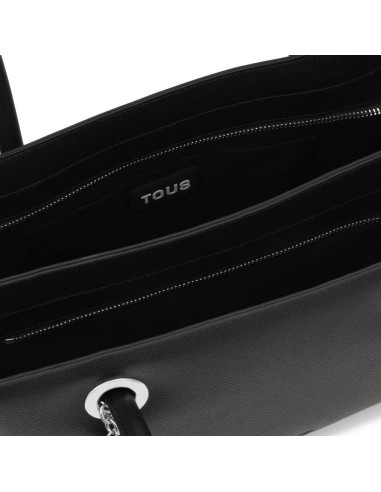 Bolso City Grande Negro TOUS Poppy - Estilo y Funcionalidad para tu Día a Día