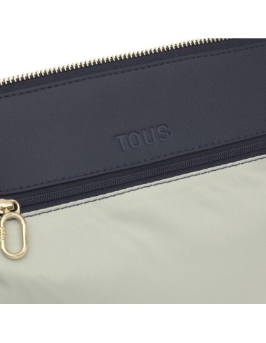 Bolsa de Bowling Mediana TOUS Buckles Soft Azul Marino - Elegancia y Sostenibilidad