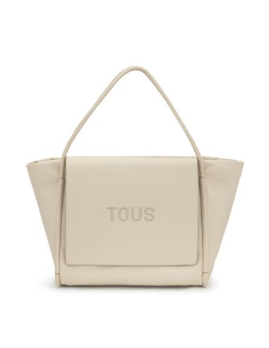 Bolso Capazo Grande Beige TOUS Silhouette Soft - Elegancia y Espacio para tu Día a Día