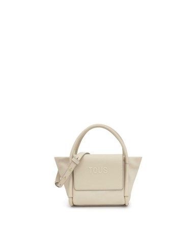 Bolso Capazo Pequeño Beige TOUS Silhouette Soft - Elegancia y Versatilidad