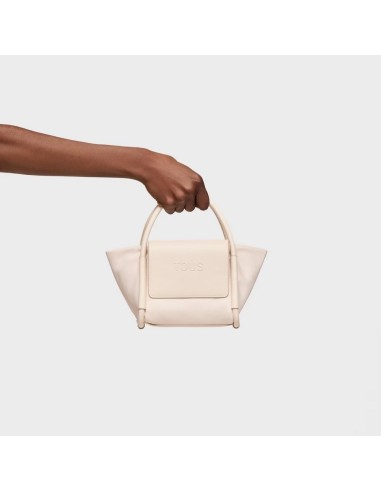 Bolso Capazo Pequeño Beige TOUS Silhouette Soft - Elegancia y Versatilidad
