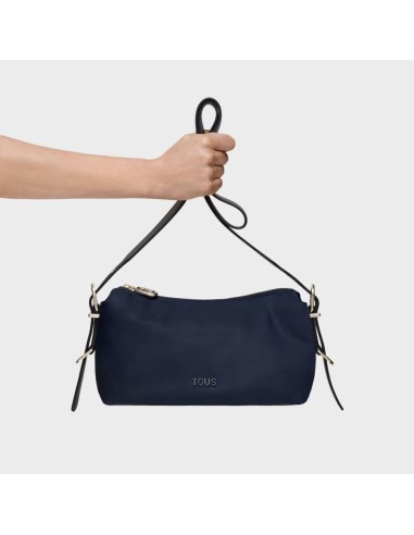 Bolso Bandolera Pequeño TOUS Buckles Soft Azul Marino - Estilo y Sostenibilidad