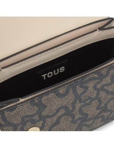 Bolso Bandolera Pequeño TOUS Chain Kaos Icon Negro y Beige - Elegancia y Funcionalidad