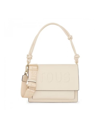Bolso bandolera beige La Rue New Audree de TOUS