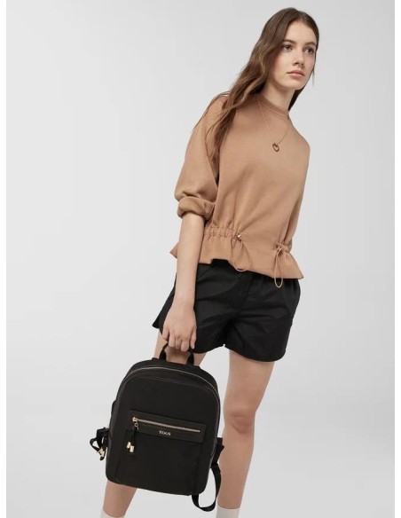 Mochila TOUS Brunock Chain Negra - Diseño Moderno y Funcional

