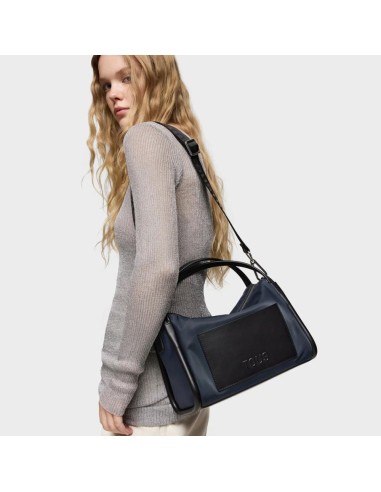 Bolso City Gris Oscuro TOUS Miranda Soft New de Poliéster Reciclado