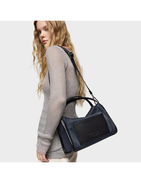 Bolso City Gris Oscuro TOUS Miranda Soft New de Poliéster Reciclado