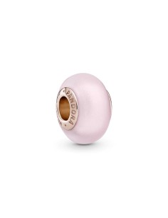 Charm de cristal de Murano Rosa color rosa