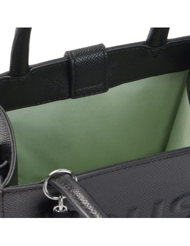 Bolso Mini Cube TOUS Brenda Negro con Asa Bandolera Ajustable