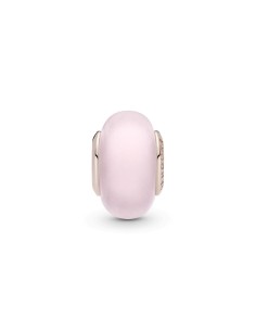 Charm de cristal de Murano Rosa color rosa 2