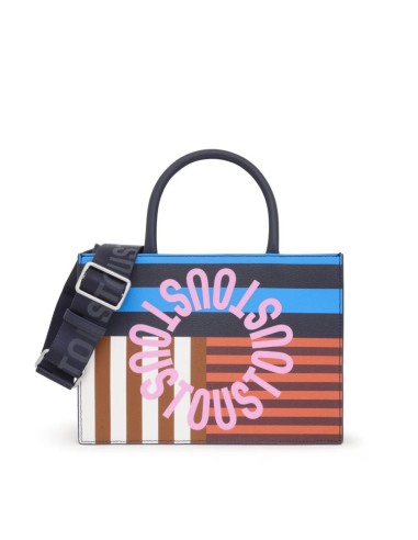 Shopper mediano Amaya azul marino TOUS Hanna