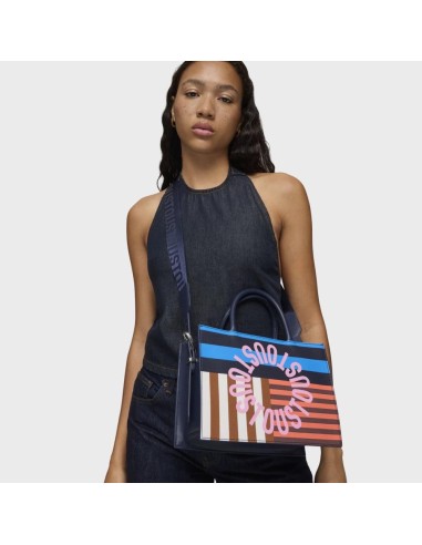 Shopper mediano Amaya azul marino TOUS Hanna
