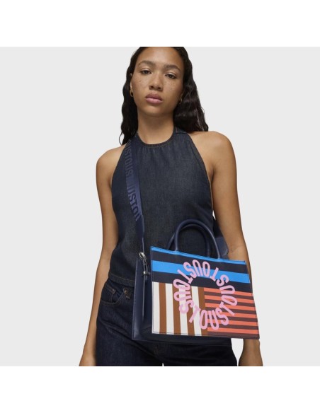 Shopper mediano Amaya azul marino TOUS Hanna