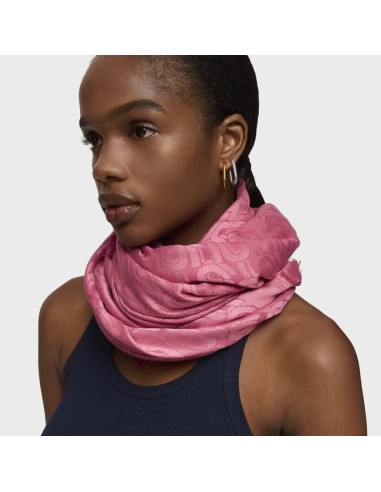 Pañuelo cuadrado grande rosa TOUS MANIFESTO