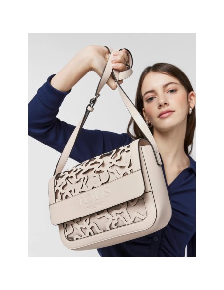 BANDOLERA TOUS AMAYA KAOS SHOCK BEIGE