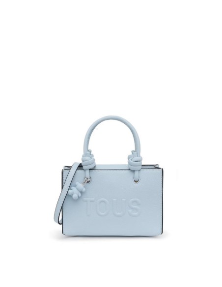 Mini bolso horizontal azul claro TOUS La Rue New 