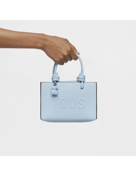 Mini bolso horizontal azul claro TOUS La Rue New 
