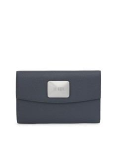 Billetera grande Flap gris oscuro TOUS Lucia