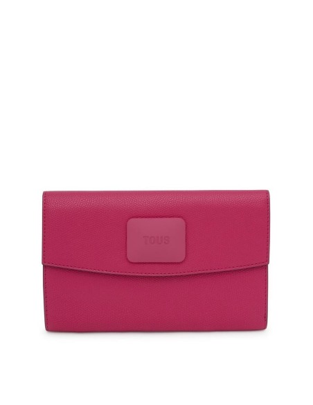 Billetera grande Flap fucsia TOUS Lucia
