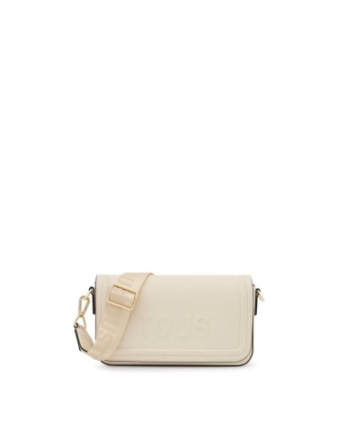 Bandolera mediana beige TOUS La Rue New