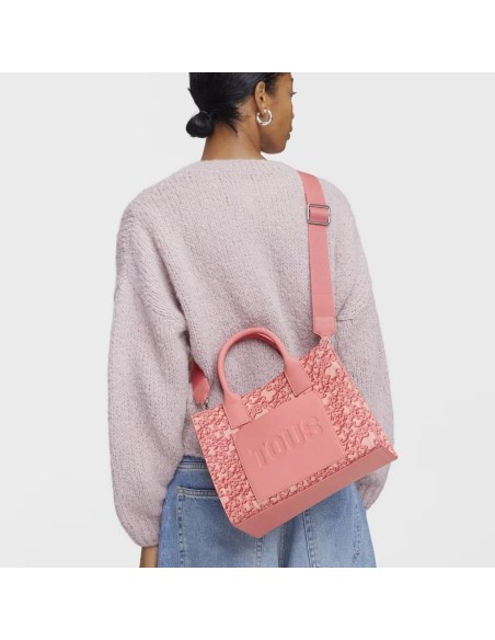 Shopper mediano Amaya coral Kaos Mini Evolution