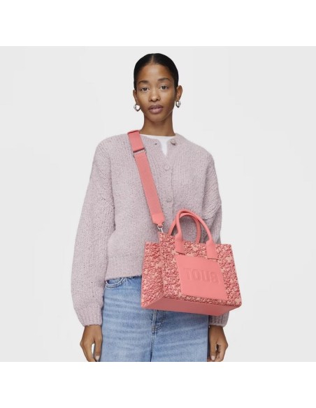 Shopper mediano Amaya coral Kaos Mini Evolution
