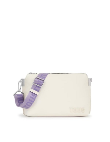 Bandolera de piel beige TOUS Candy
