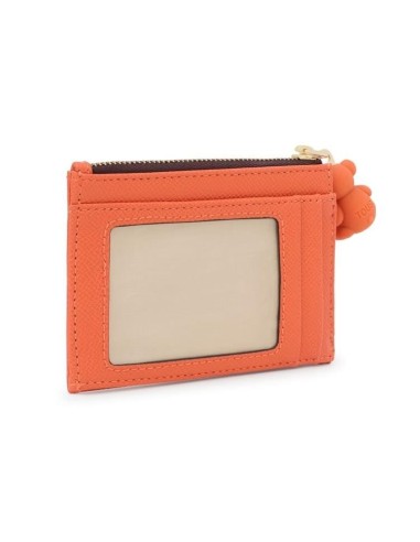 Monedero tarjetero naranja TOUS La Rue New