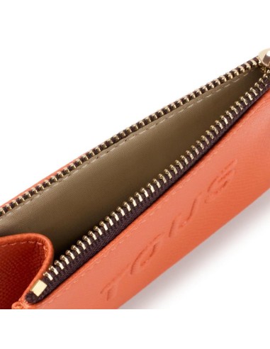 Monedero tarjetero naranja TOUS La Rue New