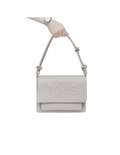 Bandolera mediana Audree gris TOUS La Rue New