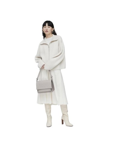 Bandolera mediana Audree gris TOUS La Rue New