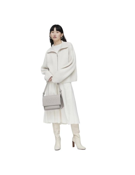 Bandolera mediana Audree gris TOUS La Rue New