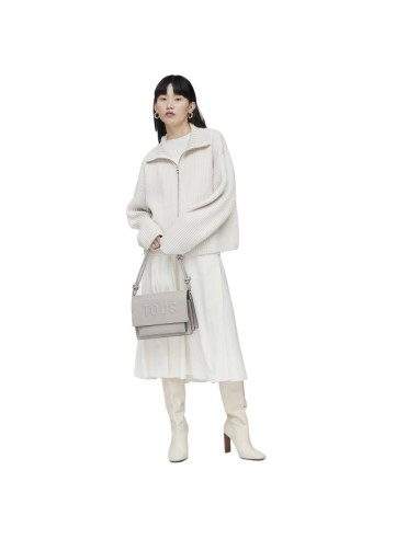 Bandolera mediana Audree gris TOUS La Rue New