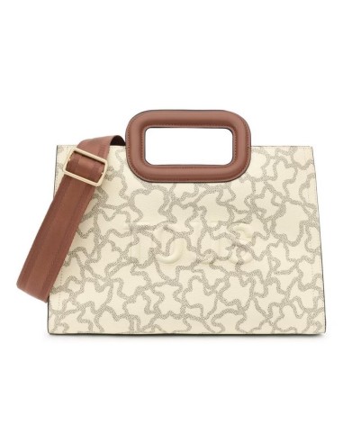 Shopper mediano Amaya beige Kaos Icon