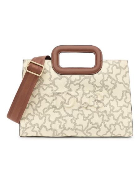 Shopper mediano Amaya beige Kaos Icon
