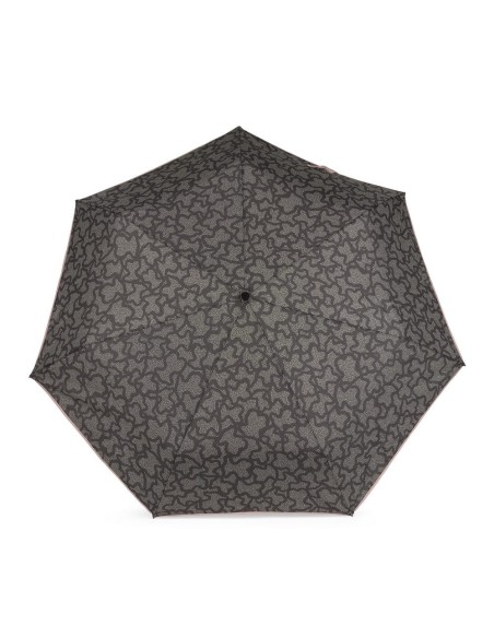 Paraguas TOUS plegable KAOS icon arena-negro