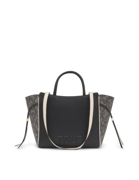 Bolso city mediano negro TOUS Kaos Icon para mujer | Bolso elegante y funcional