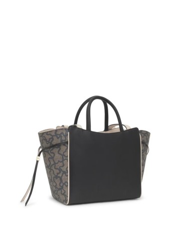 Bolso city mediano negro TOUS Kaos Icon para mujer | Bolso elegante y funcional