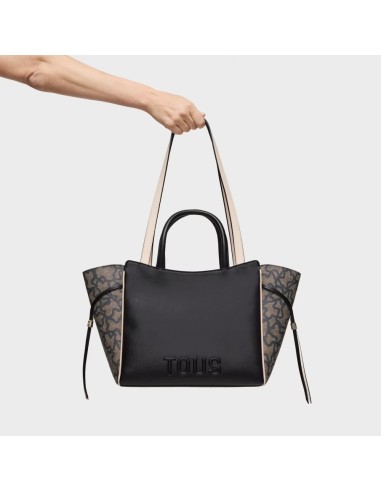 Bolso city mediano negro TOUS Kaos Icon para mujer | Bolso elegante y funcional
