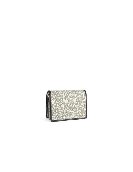Bandolera TOUS Mujer Audree Kaos Beige y Negro Mediana
