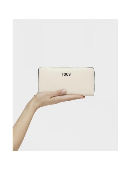 Billetera beige New Dorp